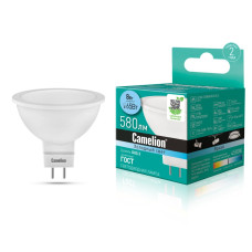 Camelion Лампа светодиодная LED8-S108/845/GU5.3 (8Вт 220В) 2/10/100