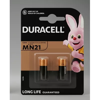 Батарейка Duracell MN21/A23 BL-2   2/40