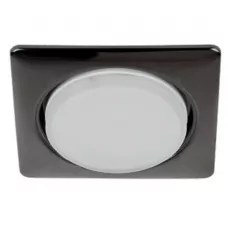 Точечный светильник ЭРА KL71 BK Gx53 220V/13W,107 мм квадр., черный металл /мин.пар.2шт Точечный светильник ЭРА KL71 BK Gx53 220V/13W,107 мм квадр., черный металл /мин.пар.2шт