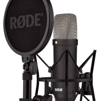 RODE NT1 микрофон конденсаторный Signature Black, черный