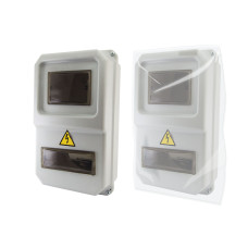 Щит учета TDM ЩУРН-П-1ф-8 IP54, 383х234х119, пластик 1/4 Щит учета TDM ЩУРН-П-1ф-8 IP54, 383х234х119, пластик 1/4