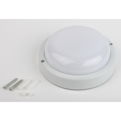 Светильник ЖКХ светодиодный ЭРА SPB-201-2-65K-008 IP65 8Вт 6500К D140 круглый с оптико-акустическим Светильник ЖКХ светодиодный ЭРА SPB-201-2-65K-008 IP65 8Вт 6500К D140 круглый с оптико-акустическим