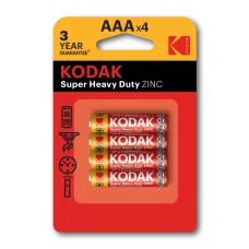 Батарейка Kodak K3AHZ-4 R03-4BL Heavy Duty 48/240  (30953321)