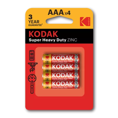 Батарейка Kodak K3AHZ-4 R03-4BL Heavy Duty 48/240  (30953321)