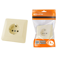 Розетка 2П+З 16А 250В сл. кость "Ильмень" TDM ЦЕНА ▼ Розетка 2П+З 16А 250В сл. кость "Ильмень" TDM ЦЕНА ▼