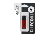 Perfeo USB флэш-диск 4GB E03 Red economy series