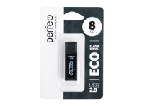 Perfeo USB флэш-диск 8GB E03 Black economy series 10/100