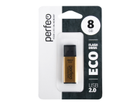 Perfeo USB флэш-диск 8GB E03 Gold economy series 10/100