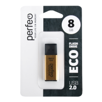 Perfeo USB флэш-диск 8GB E03 Gold economy series 10/100 Perfeo USB флэш-диск 8GB E03 Gold economy series 10/100