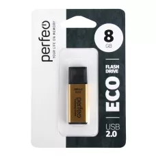 Perfeo USB флэш-диск 8GB E03 Gold economy series 10/100 Perfeo USB флэш-диск 8GB E03 Gold economy series 10/100