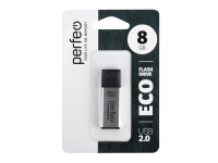 Perfeo USB флэш-диск 8GB E03 Silver economy series 10/100