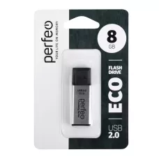 Perfeo USB флэш-диск 8GB E03 Silver economy series 10/100 Perfeo USB флэш-диск 8GB E03 Silver economy series 10/100
