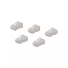 Разъем RJ-45 FTP для кабеля кат. 5Е, 8P8C, TDM /мин.пар.3упак Разъем RJ-45 FTP для кабеля кат. 5Е, 8P8C, TDM /мин.пар.3упак