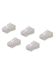 Разъем RJ-45 FTP для кабеля кат. 5Е, 8P8C, TDM /мин.пар.3упак