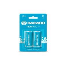 УЦЕНКА Батарейка DAEWOO Heavy Duty R14 BL-2 24/192 NEW2021