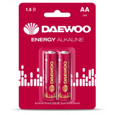 Батарейка DAEWOO LR6 BL-2 ENERGY Alkaline 20/480 NEW2021