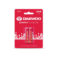 Батарейка DAEWOO LR03 BL-2 ENERGY Alkaline 20/480 NEW2021 Батарейка DAEWOO LR03 BL-2 ENERGY Alkaline 20/480 NEW2021