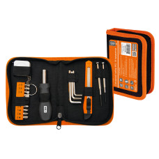 Набор слесарный №2, 18 предметов, тканевый чехол, "Гранит" TDM 1/24