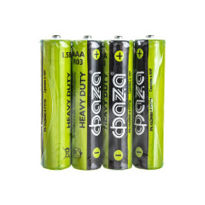 Батарейка ФАZА Heavy Duty R03 Shrink-4 60/1200 Батарейка ФАZА Heavy Duty R03 Shrink-4 60/1200