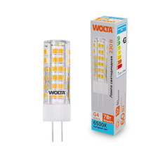 WOLTA Лампа светодиодная WSTD-JC-220V7W6KG4-C 7Вт 6500K G4