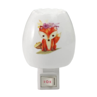 Светильник "Лисичка" 1х7Вт Е11 белый 6х7х12см