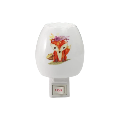 Светильник "Лисичка" 1х7Вт Е11 белый 6х7х12см