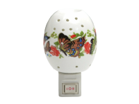 Светильник "Бабочка" 1х7Вт Е11 белый 7,5х7,5х12см