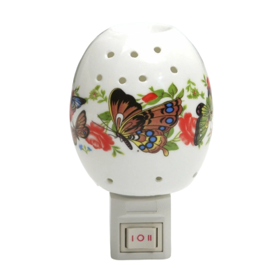 Светильник "Бабочка" 1х7Вт Е11 белый 7,5х7,5х12см