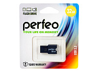Perfeo USB флэш-диск 32GB M01 Black 10/100