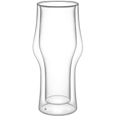 Бокал стеклянный с двойными стенками Birra 500мл QWERTY/12