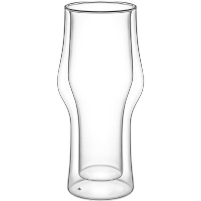 Бокал стеклянный с двойными стенками Birra 500мл QWERTY/12