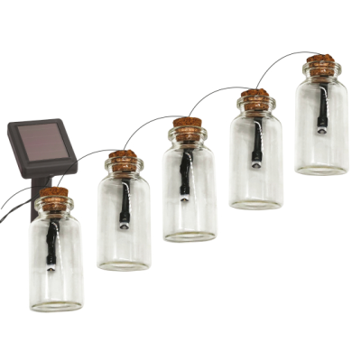 Гирлянда на солнечной батарее ЭРА ERAGS08-05 10 LED 3,8 м, теплый свет