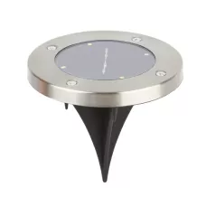 Светильник на солнечной батарее ЭРА ERAST040-08, сталь, пластик 13 см