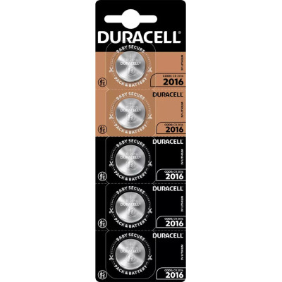 Батарейка DURACELL CR2016 B5 5/20