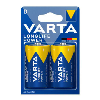 Батарейка VARTA Longlife Power 2 D/LR20 BL2
