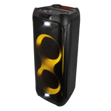 Perfeo ПАС “Power Box 100 INFINITY” BT, EQ, MP3 USB|TF, AUX, FM, MIC, GT, TWS, LED, ПДУ, 2 б/п мик