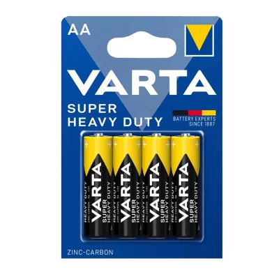 Батарейка VARTA Superlife Heavy Duty AA/R6 BL4 48/240 К Батарейка VARTA Superlife Heavy Duty AA/R6 BL4 48/240 К