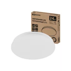 Светильник LED потолочный ДПБ 01, 24 Вт, 6000 К, Классика, TDM Светильник LED потолочный ДПБ 01, 24 Вт, 6000 К, Классика, TDM