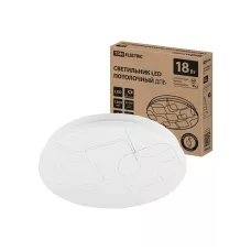 Светильник LED потолочный ДПБ 03, 18 Вт, 6000 К, Геометрия, TDM