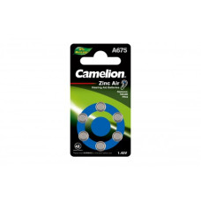 Батарейка Camelion ZA675-BP6 Mercury Free (без Ртути) 60/600 Батарейка Camelion ZA675-BP6 Mercury Free (без Ртути) 60/600