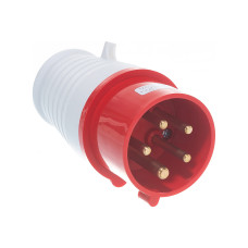 015 Вилка переносная Вилка V-16-3P-PE-N-IP44 16А 380В IP44 015 Вилка переносная Вилка V-16-3P-PE-N-IP44 16А 380В IP44