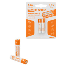 Аккумулятор TDM AAA-800mAh Ni-Mh BP-2  24/288