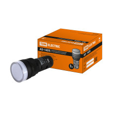 Лампа TDM AD-16DS(LED)матрица d16мм 230В АС, белый 20/1000