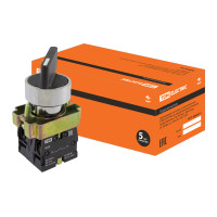 Переключатель BJ25 черный 2 положения I-0 длинная ручка 1з+1р TDM 10/160 Переключатель BJ25 черный 2 положения I-0 длинная ручка 1з+1р TDM 10/160