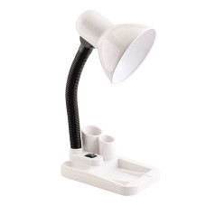 Настольный светильник LE TL 230V 60W E27, белый 1/24 Настольный светильник LE TL 230V 60W E27, белый 1/24