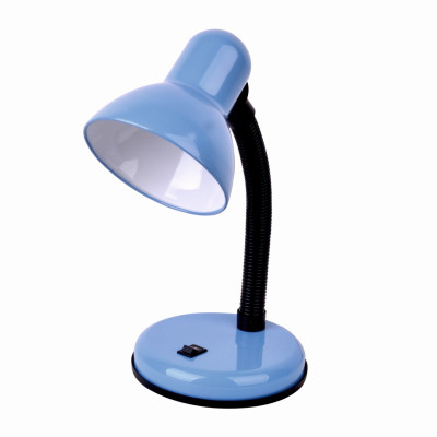 Настольный светильник LE TL-203 BLUE 230V 60W E27, голубой 1/30