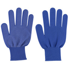 Перчатки садовые "Капелька" цвет синий, размер 8 (M) 6/12 Перчатки садовые "Капелька" цвет синий, размер 8 (M) 6/12