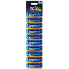 Батарейка PERFEO LR6/10BL Super Alkaline Отрывной 10/100/800 Батарейка PERFEO LR6/10BL Super Alkaline Отрывной 10/100/800