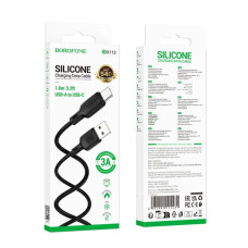 Кабель BX113 Type-C(L=1M) черный BOROFONE