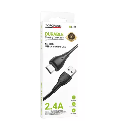 Кабель BX121 Micro черный BOROFONE